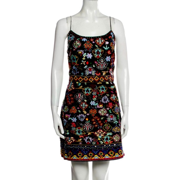 Alice + Olivia Dresses & Skirts - Alice + Olivia Beaded, Sequined, Embroidered Mini Dress
